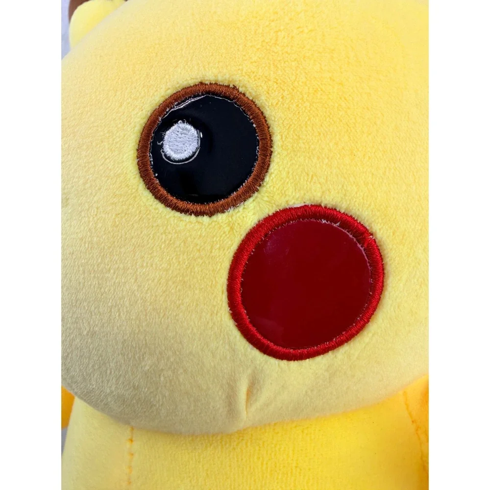 Pokemon Pikachu Plush Stuffed Animal Yellow 10 inch Sitting Toy